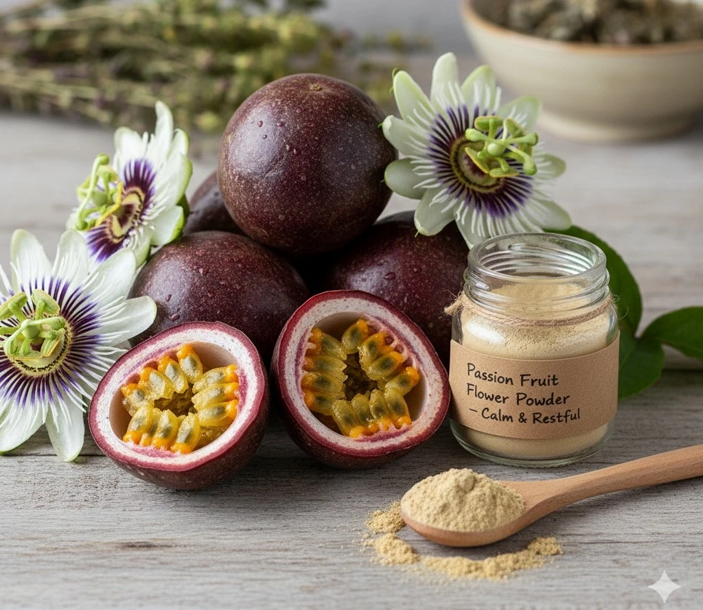 Organic Passion Flower Powder Organic Passion Flower Powder